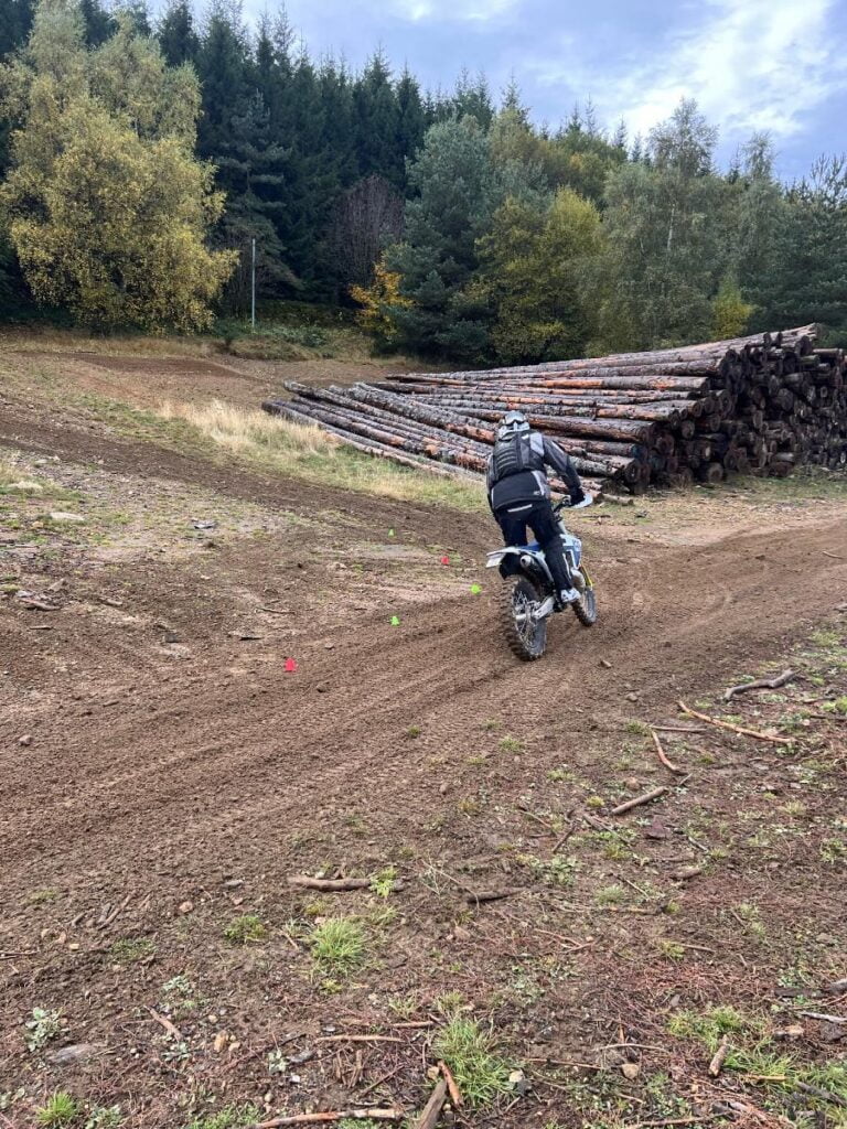 Initiation enduro et trial domaine de Rochepaule