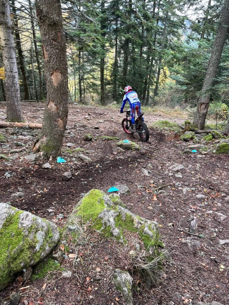 Initiation enduro et trial domaine de Rochepaule