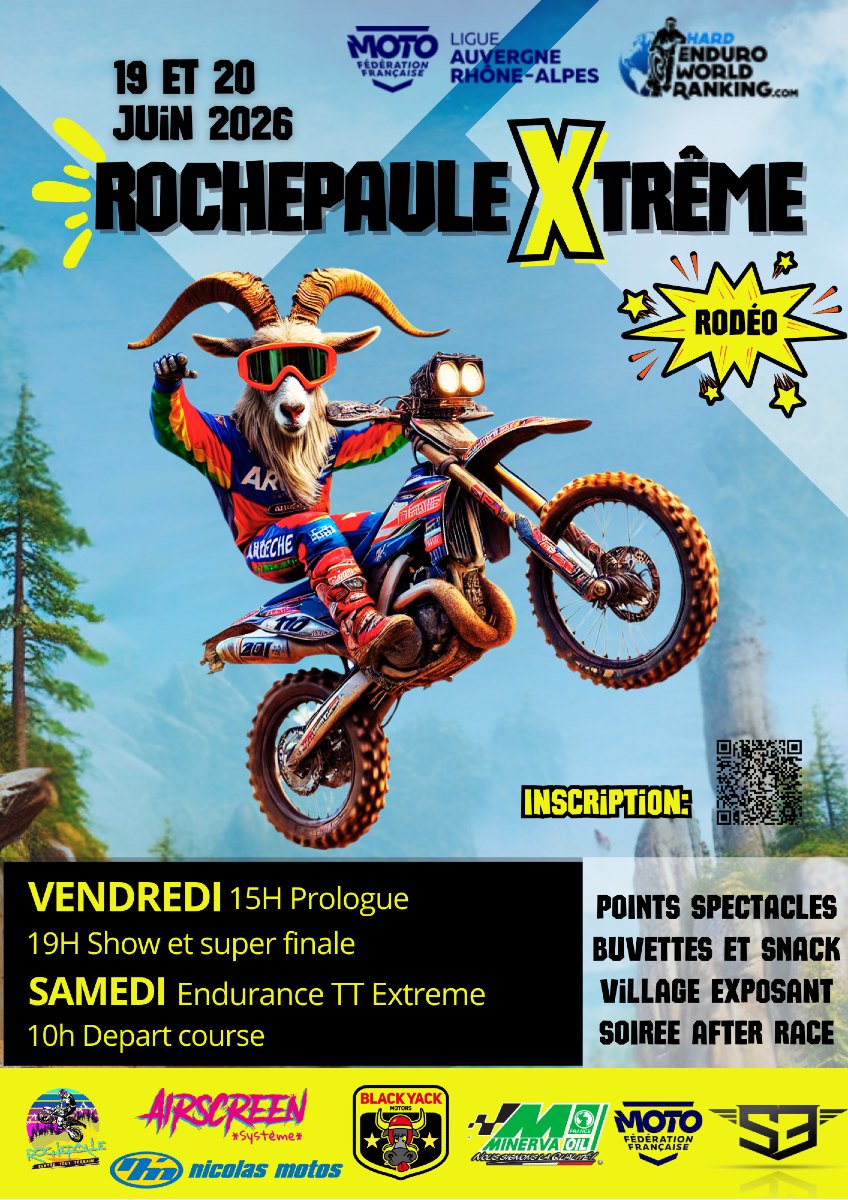 Affiche Rochepaule Xtreme 2026